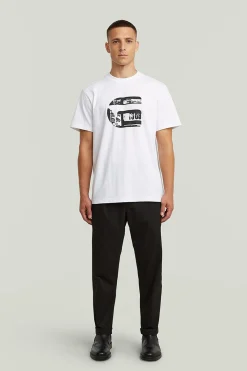 Camiseta de manga corta con logo