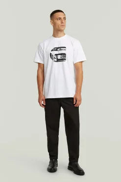 Camiseta de manga corta con logo