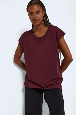 Camiseta de manga corta con cuello redondo