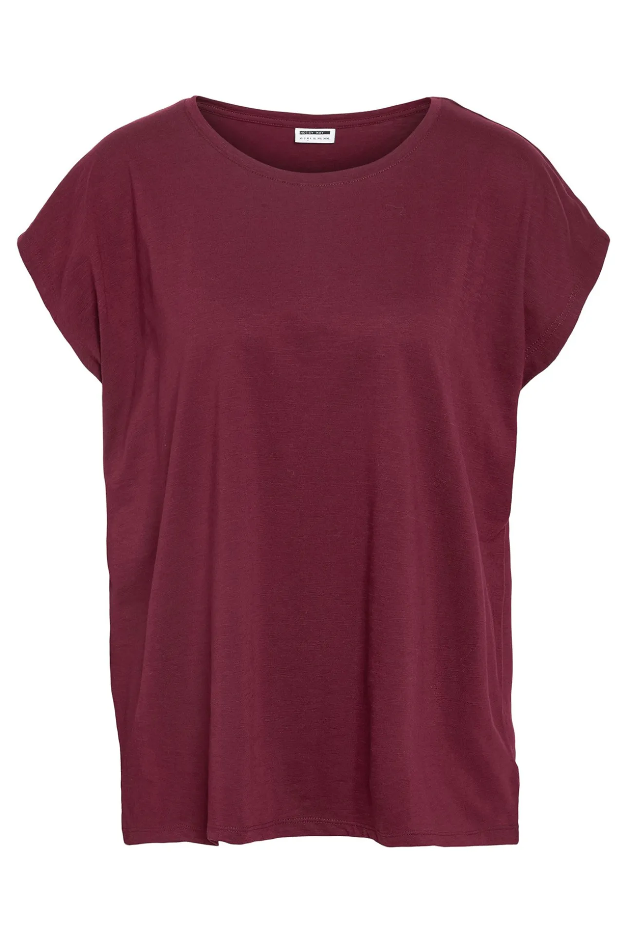 Camiseta de manga corta con cuello redondo