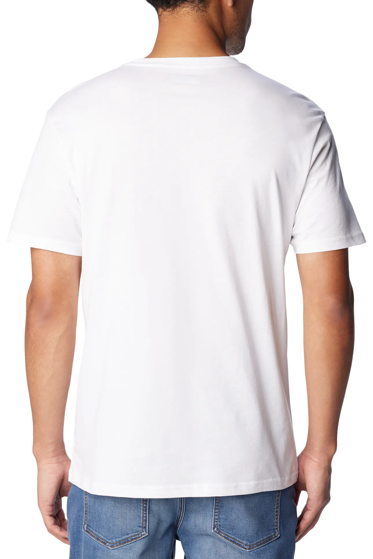 Camiseta de manga corta de algod&oacute;n org&aacute;nico Basic Logo&trade; de Columbia para hombre