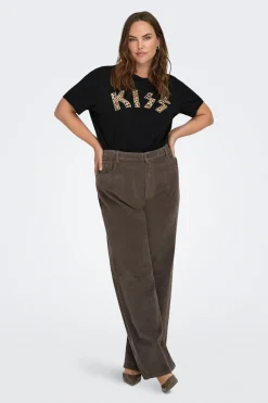 Camiseta de manga corta talla grande