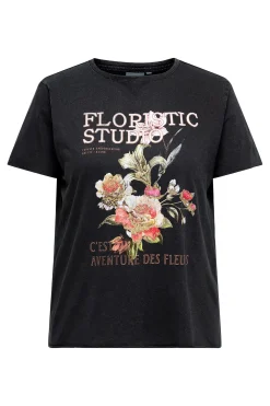 Camiseta de manga corta talla grande