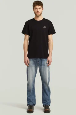 Camiseta de manga corta y corte recto