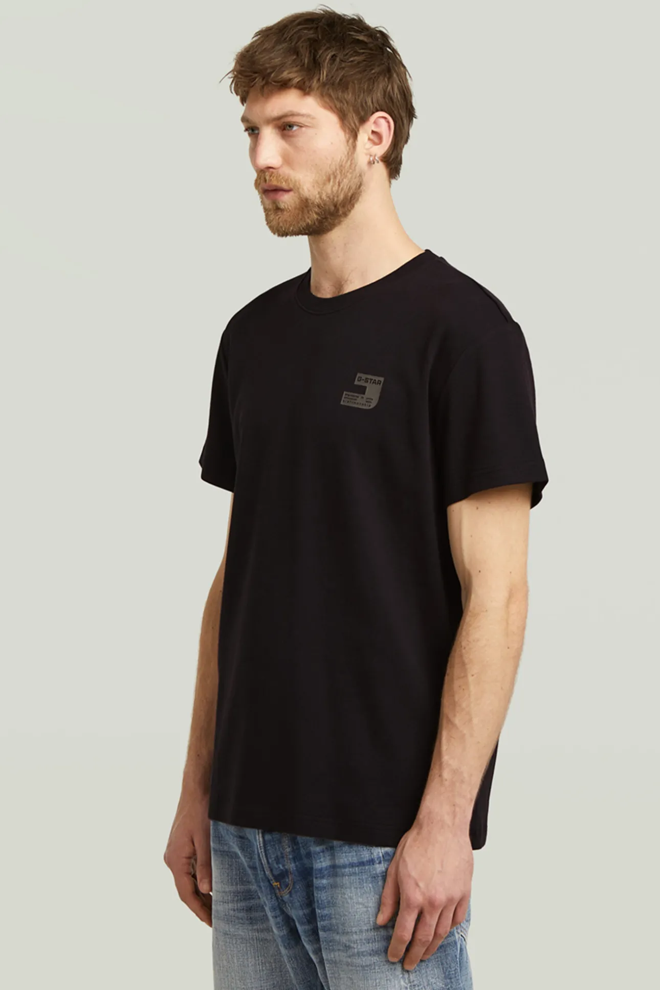 Camiseta de manga corta y corte recto