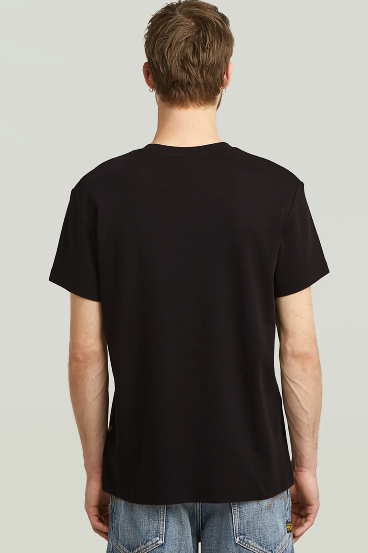 Camiseta de manga corta y corte recto