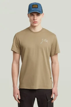 Camiseta de manga corta y corte recto