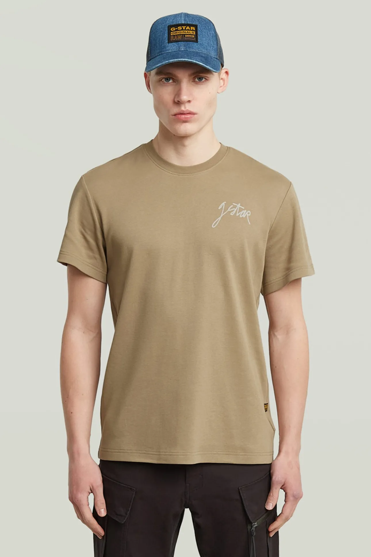 Camiseta de manga corta y corte recto