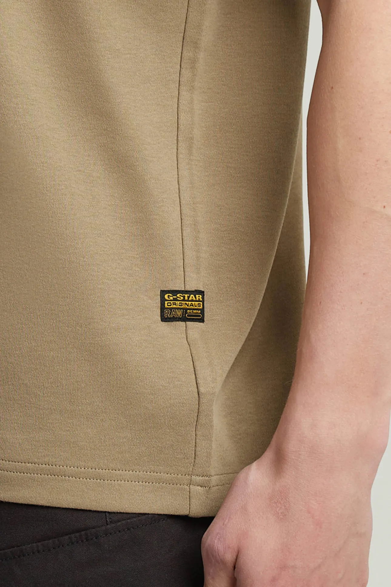 Camiseta de manga corta y corte recto