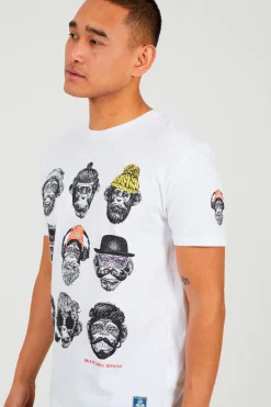 Camiseta de monos manga corta