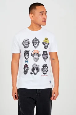 Camiseta de monos manga corta