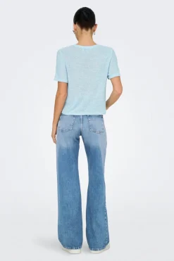 Camiseta de punto manga corta