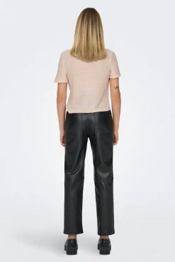 Camiseta de punto manga corta