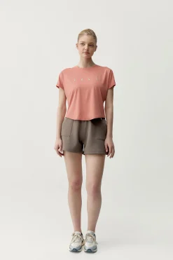 Camiseta deportiva Azami coral