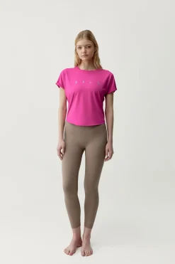 Camiseta deportiva Azami rosa fucsia