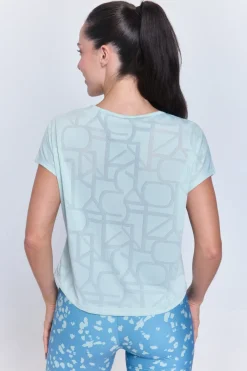 Camiseta deportiva mesh manca corta