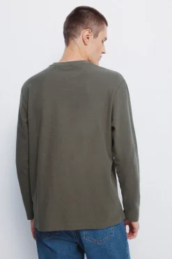 Camiseta doble tejido waffle