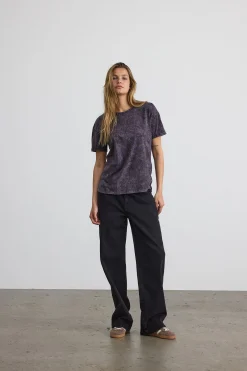 Camiseta efecto lavado