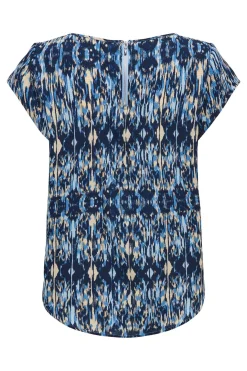 Camiseta estampada manga corta