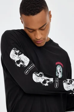 Camiseta Estampado Calavera