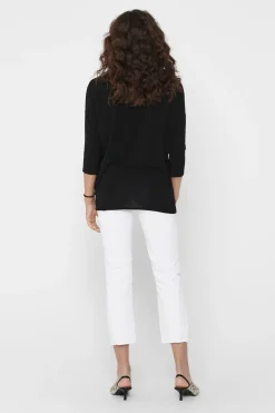 Camiseta fluida de manga media