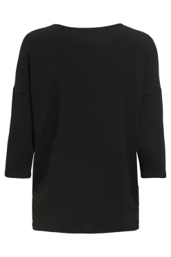 Camiseta fluida de manga media