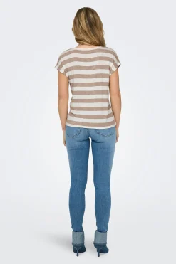 Camiseta ligera de rayas