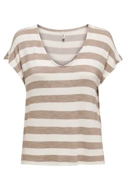 Camiseta ligera de rayas