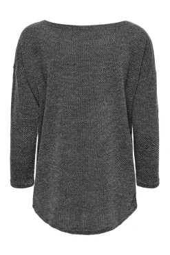 Camiseta manga 3/4 cuello redondo