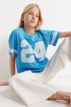 Camiseta manga corta 24 niña