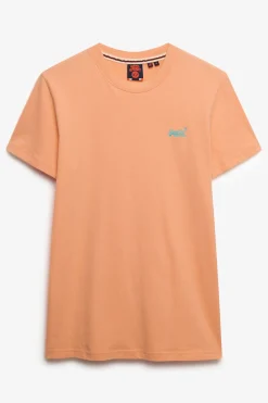 Camiseta manga corta b&aacute;sica con logotipo peque&ntilde;o