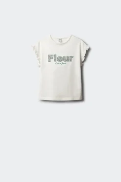 Camiseta manga corta bloom niña
