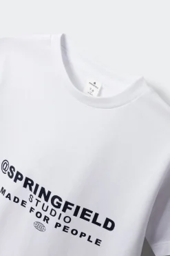 Camiseta manga corta boxy ni&ntilde;o