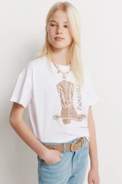 Camiseta manga corta cowboy niña