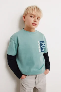 Camiseta manga corta creativity niño