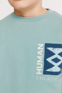 Camiseta manga corta creativity ni&ntilde;o