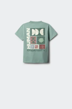 Camiseta manga corta creativity ni&ntilde;o