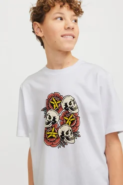 Camiseta manga corta estampada