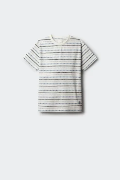 Camiseta manga corta etnica niño