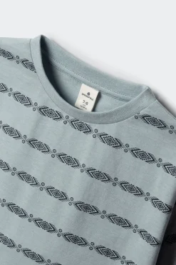 Camiseta manga corta etnica ni&ntilde;o