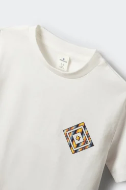 Camiseta manga corta etnica ni&ntilde;o