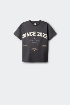 Camiseta manga corta gráfico niño