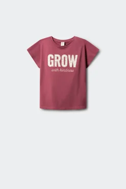 Camiseta manga corta grow ni&ntilde;a