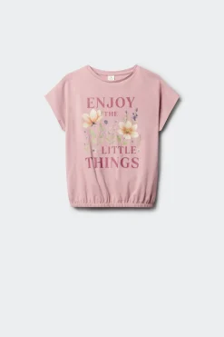Camiseta manga corta little thing ni&ntilde;a