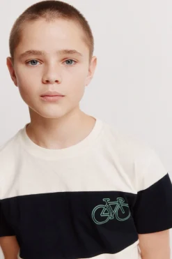 Camiseta manga corta marinera ni&ntilde;o