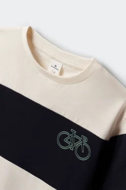 Camiseta manga corta marinera ni&ntilde;o