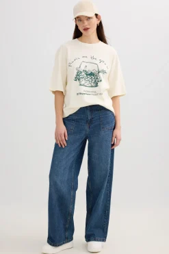 Camiseta manga corta print