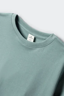 Camiseta manga corta tachas ni&ntilde;a