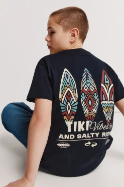Camiseta manga corta tiki ni&ntilde;o