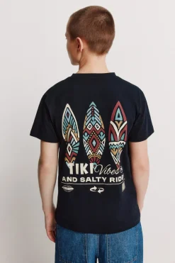 Camiseta manga corta tiki ni&ntilde;o